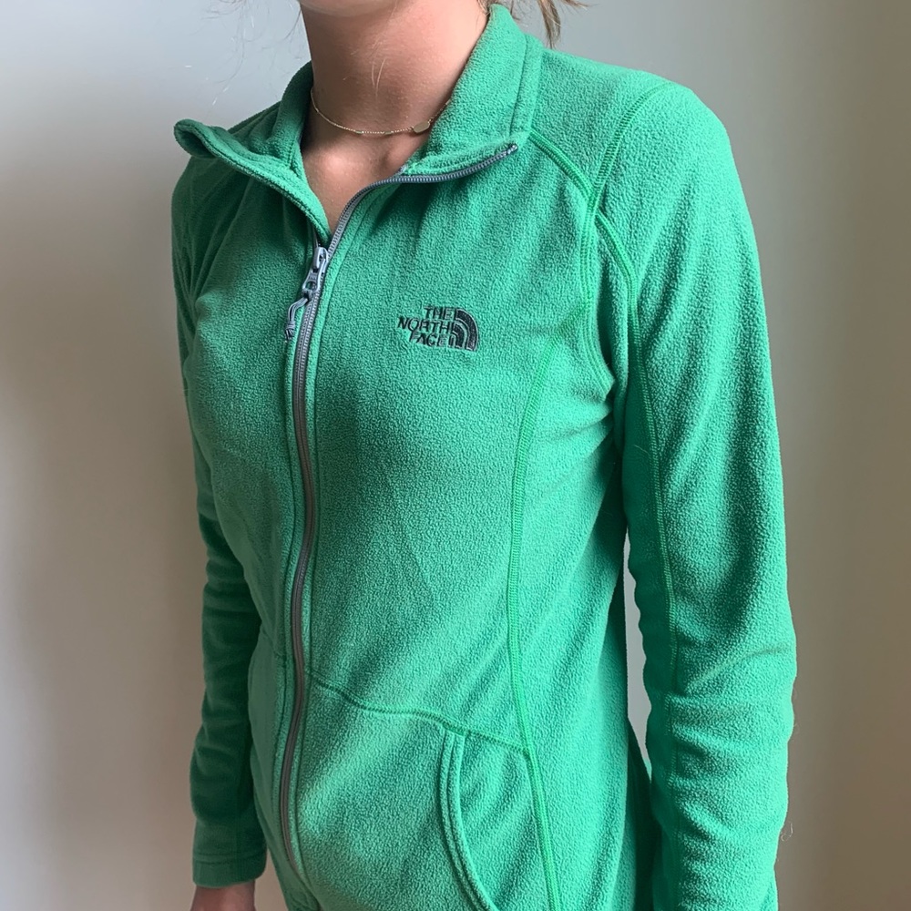The North Face zip up jacket